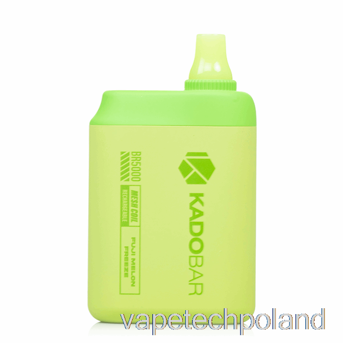 Vape Shop Warszawa Kado Bar Br5000 Jednorazowy Fuji Melon Freeze